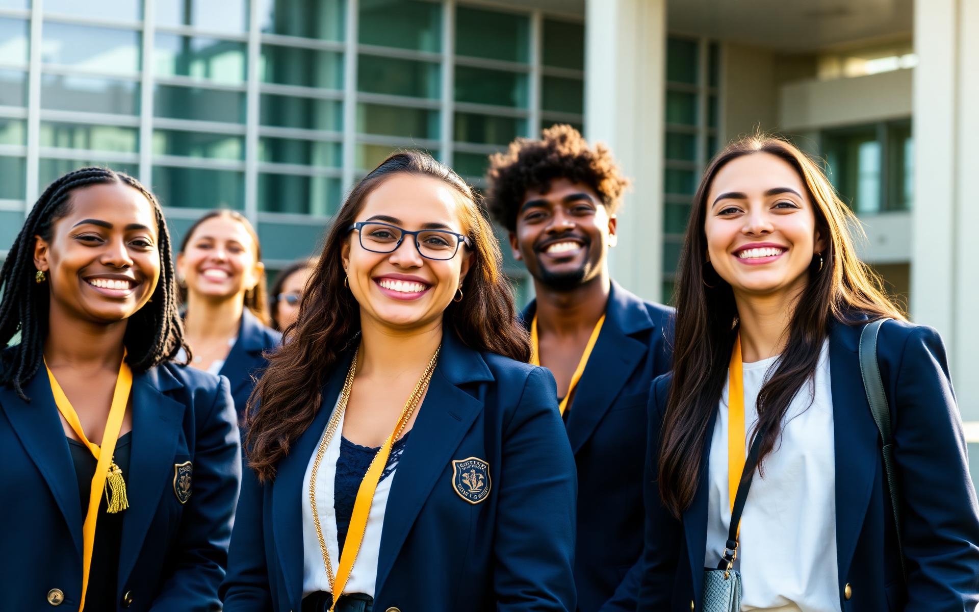Estudantes do Grupo Gavinho